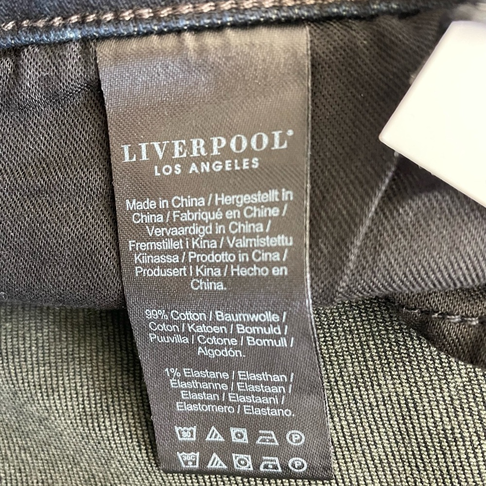Liverpool Womens Liv High-Rise Non-Skinny
Skinny Eco Denim Size 8/29 - Picture 5 of 9